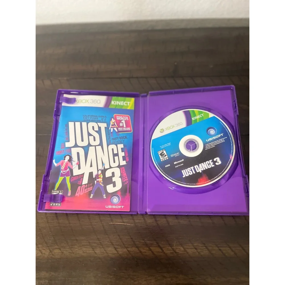 Just Dance 3 Xbox 360 Kinect Game Ubisoft 2011 Complete Original Case